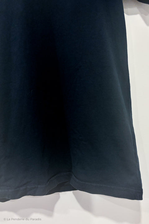 T-shirt noir avec logo brodé (s) seconde main Ellesse   