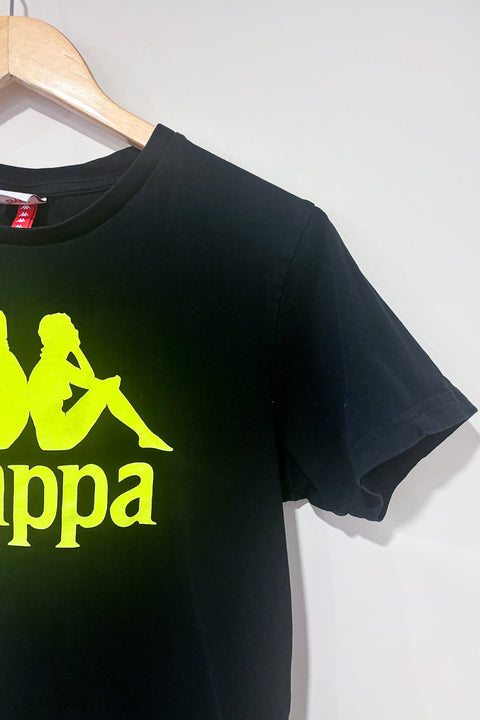 T-shirt noir ''kappa'' (s) seconde main Kappa   