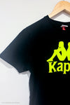 T-shirt noir ''kappa'' (s) seconde main Kappa 