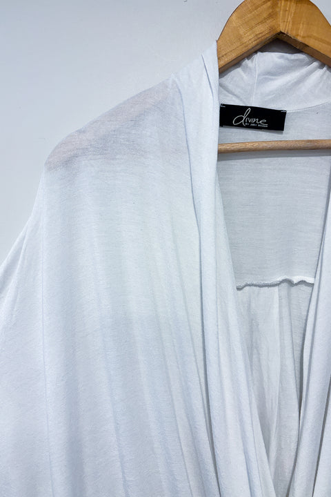Haut cache-coeur blanc (xl) seconde main Divine by Judy Design   