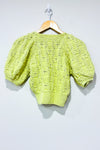 Haut Elowen en tricot lime (xs) - ASTR The Label - La Penderie du Paradis ?