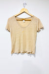 T-shirt beige (xs) -- La Penderie du Paradis ?