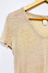 T-shirt beige (xs) -- La Penderie du Paradis ?