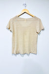 T-shirt beige (xs) -- La Penderie du Paradis ?