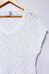 Haut blanc en tricot (s) -- La Penderie du Paradis ?