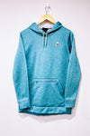 Turquoise hoodie (m)