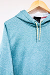 Turquoise hoodie (m)