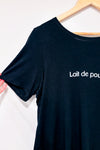 T-shirt d'allaitement noir (xl) - Maternité-Lait de Poule-La Penderie du Paradis 🕊