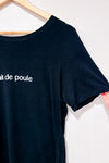 T-shirt d'allaitement noir (xl) - Maternité-Lait de Poule-La Penderie du Paradis 🕊