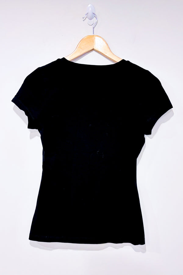 T-shirt noir et or (s)-Guess-La Penderie du Paradis 🕊