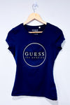 T-shirt marine et argent (s)-Guess-La Penderie du Paradis 🕊