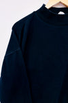Chandail crewneck noir (l)-Reebok-La Penderie du Paradis 🕊