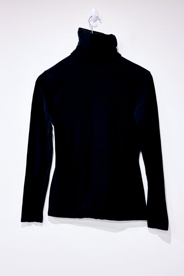 Chandail noir basic à col roulé (m)-725 Originals-La Penderie du Paradis 🕊