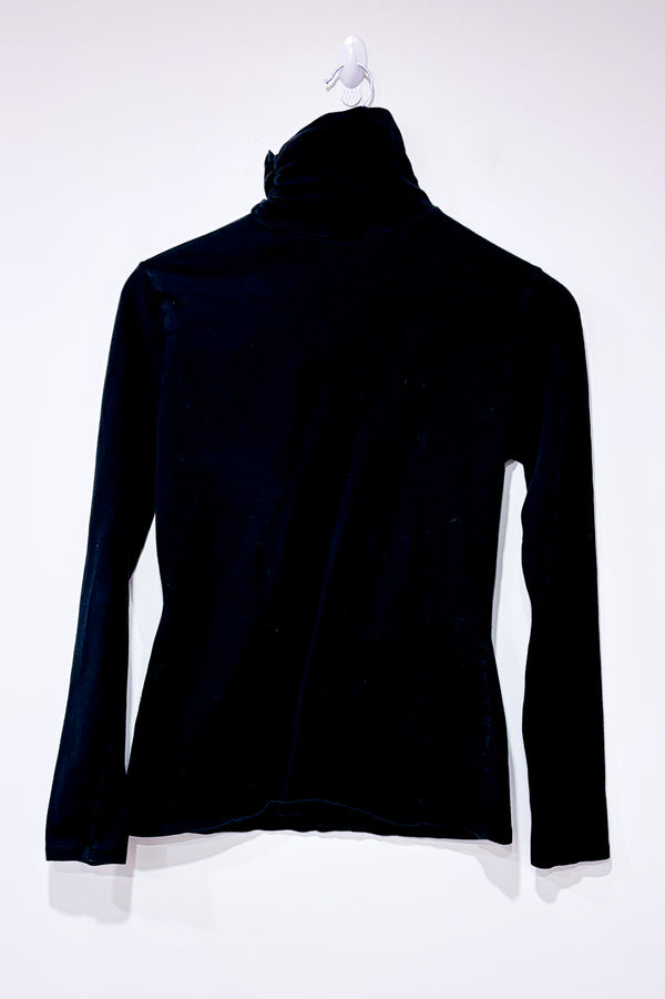 Chandail noir basic à col roulé (m)-725 Originals-La Penderie du Paradis 🕊