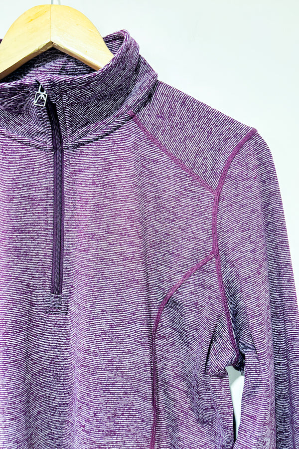Chandail de sport mauve à col haut (l)-HEAD-La Penderie du Paradis 🕊