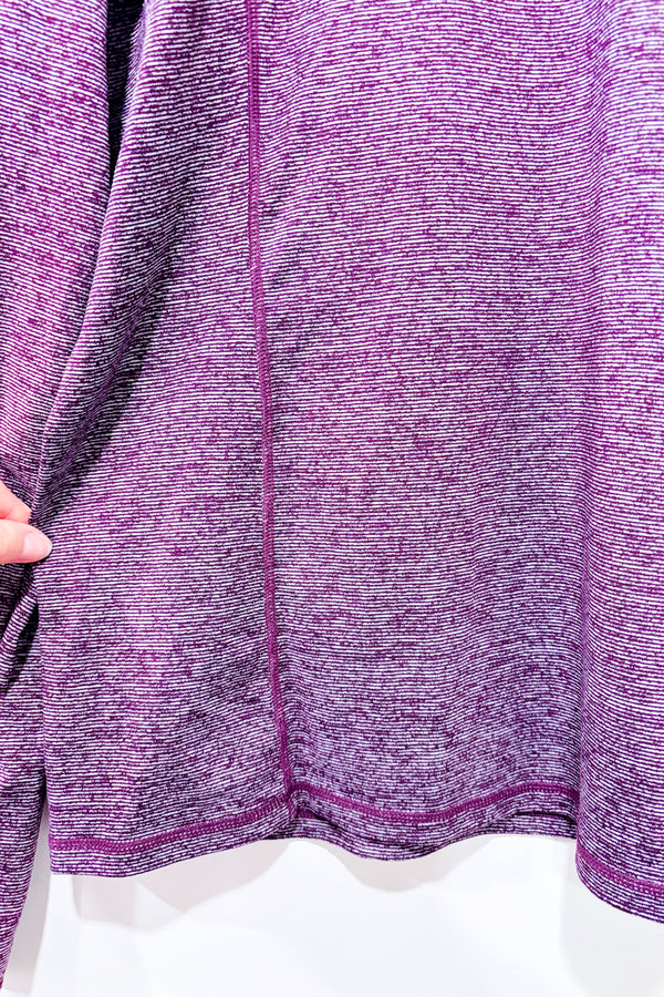 Chandail de sport mauve à col haut (l)-HEAD-La Penderie du Paradis 🕊