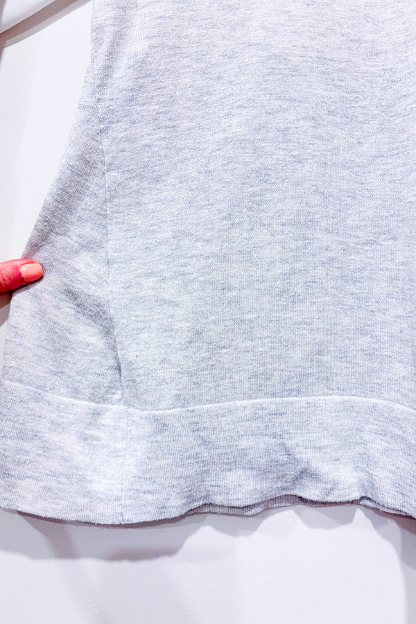 Chandail gris et blanc (l/xl)-Autres-La Penderie du Paradis 🕊