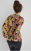 Blouse Rainforest à nouer multicolore avec toucans (s)-FARM Rio-La Penderie du Paradis 🕊