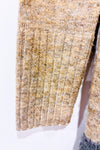 Chandail gris et brun en tricot à col roulé (m)-Reitmans-La Penderie du Paradis 🕊