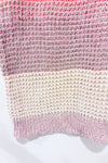 Chandail en tricot rose et gris rayé (s)-American Eagle-La Penderie du Paradis 🕊