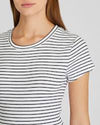 T-shirt noir et blanc rayé (xl)-Club Monaco-La Penderie du Paradis 🕊
