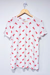T-shirt blanc avec homards (l)-Ardene-La Penderie du Paradis 🕊