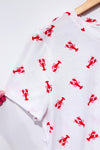 T-shirt blanc avec homards (l)-Ardene-La Penderie du Paradis 🕊