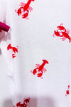 T-shirt blanc avec homards (l)-Ardene-La Penderie du Paradis 🕊