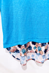Chandail turquoise avec ananas (m)-Simons-La Penderie du Paradis 🕊