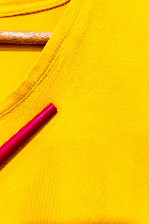 T-shirt jaune (s)-Ardene-La Penderie du Paradis 🕊