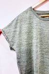 T-shirt de sport gris-vert (l)-Reitmans-La Penderie du Paradis 🕊