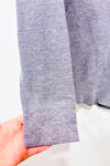 Chandail gris gaufré ''Husson'' (s)-Original Wear-La Penderie du Paradis 🕊