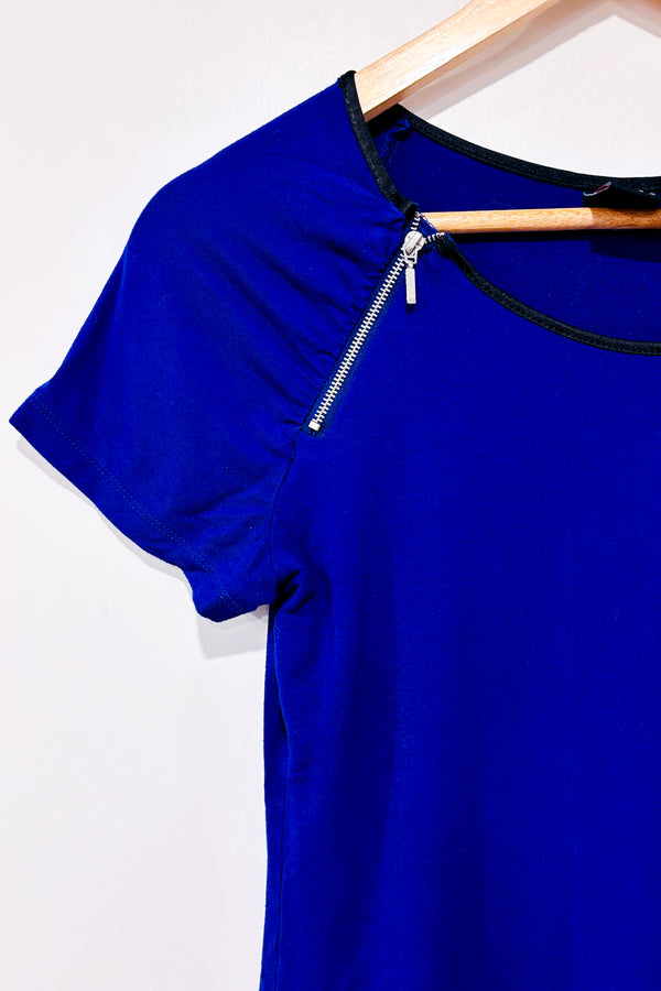 T-shirt indigo (m)-Point Zero-La Penderie du Paradis 🕊