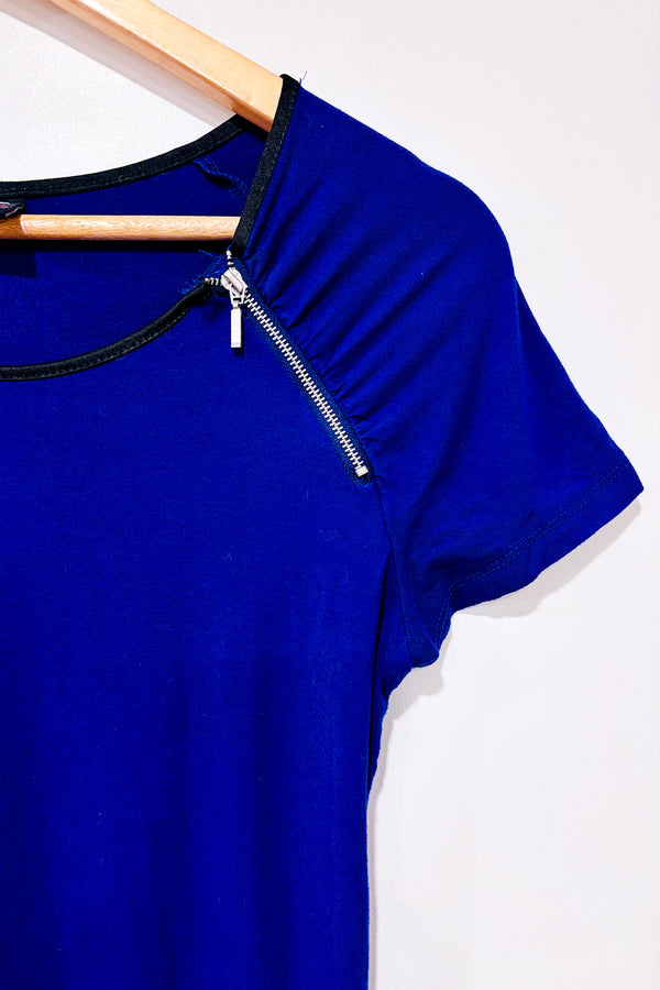 T-shirt indigo (m)-Point Zero-La Penderie du Paradis 🕊
