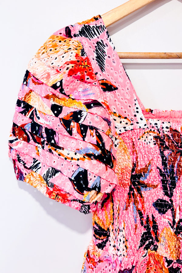 Haut rose fleuri Azalea (m)*-FARM Rio-La Penderie du Paradis 🕊