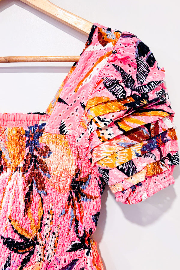 Haut rose fleuri Azalea (m)*-FARM Rio-La Penderie du Paradis 🕊