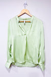 Blouse vert lime (s)-Mango-La Penderie du Paradis 🕊
