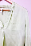 Blouse vert lime (s)-Mango-La Penderie du Paradis 🕊