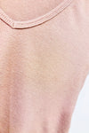 T-shirt coupé taupe côtelé (m)-Garage-La Penderie du Paradis 🕊