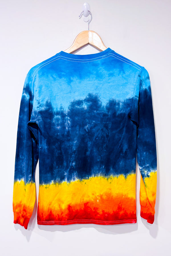 Chandail tie-dye multicolore Led Zeppelin U.S. Tour 1975 (s)-Led Zeppelin-La Penderie du Paradis 🕊