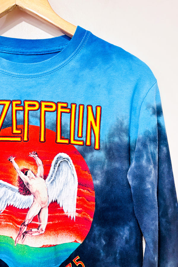 Chandail tie-dye multicolore Led Zeppelin U.S. Tour 1975 (s)-Led Zeppelin-La Penderie du Paradis 🕊