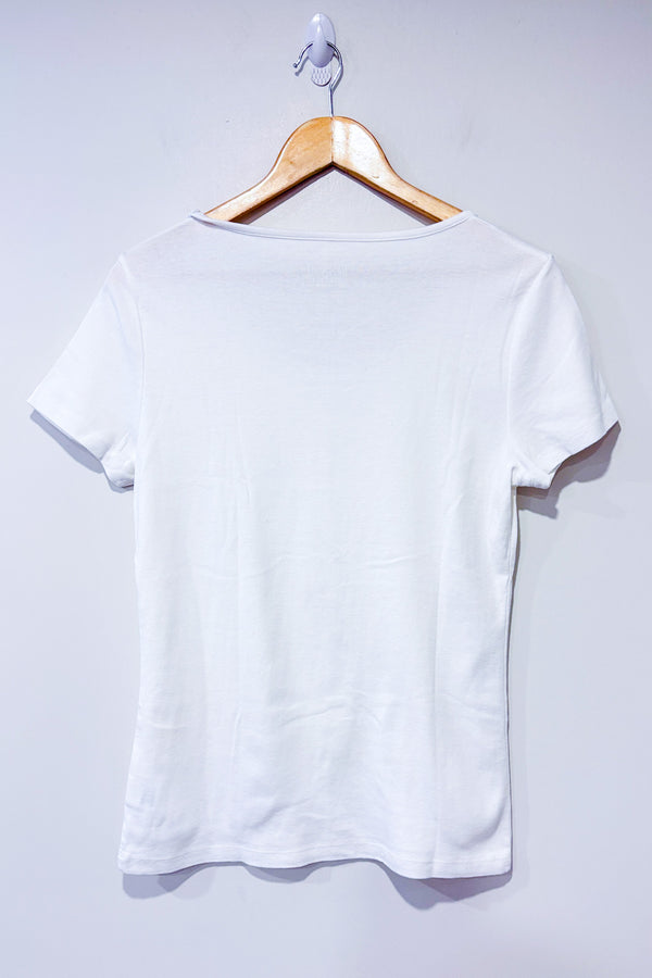 T-shirt blanc (m)-Jones New York-La Penderie du Paradis 🕊