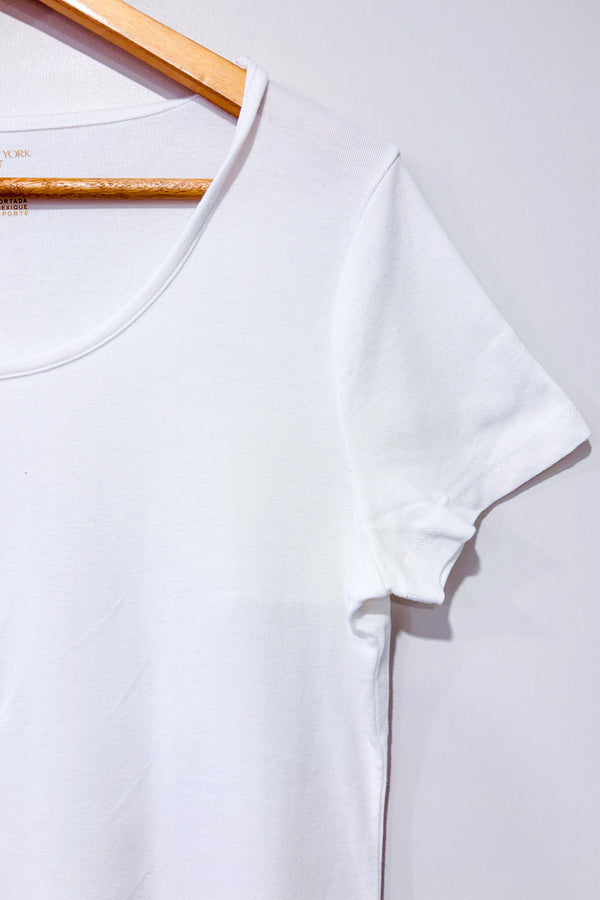 T-shirt blanc (m)-Jones New York-La Penderie du Paradis 🕊