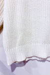 Chandail en tricot blanc à col haut (s)*-Simons-La Penderie du Paradis 🕊