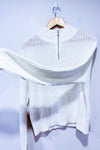 Chandail en tricot blanc à col haut (s)*-Simons-La Penderie du Paradis 🕊