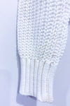 Chandail en tricot blanc à col haut (s)*-Simons-La Penderie du Paradis 🕊