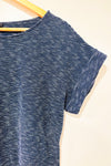 T-shirt en coton épais rayé marine et blanc (m)-RW&CO.-La Penderie du Paradis 🕊