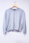 Chandail crewneck gris en coton ouaté (l)-Forever21-La Penderie du Paradis 🕊