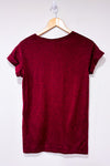 T-shirt bourgogne (xs)-H&M-La Penderie du Paradis 🕊