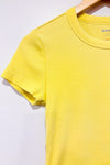 T-shirt côtelé jaune (s)-Old Navy-La Penderie du Paradis 🕊